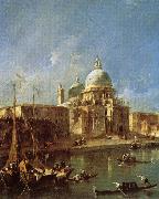 Francesco Guardi Santa Maria della Salute painting